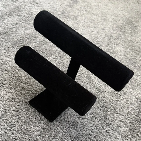 Black Velvet Jewelry Display Stand - Picture 6 of 6